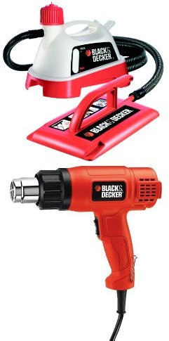 BLACK+DECKER KX3300T Wallpaper Stripper, 2400 W with KX1650-GB Heat Gun, 1750 W