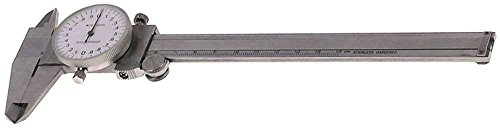 Messschieber Anzeige Rundskala CNS 0-150mm 0,05mm DIN 862 Anzeige Rundskala 862 Messgenauigkeit 0,05mm