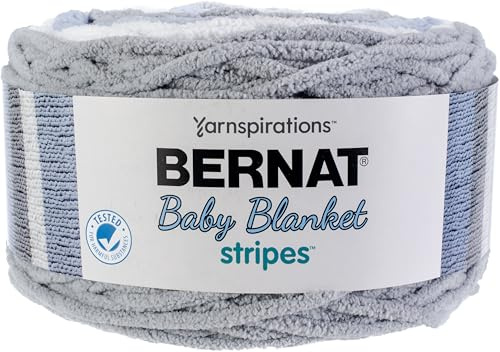 Bernat Baby Blanket Stripes -300g- Above The Clouds