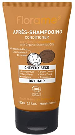 Florame Conditioner trockenes Haar Kokosnuss 150 ml Bio 1er Pack (1 x 500 g)