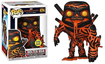 Funko 39209 POP. Vinyl: Spider Far from Home: Molten Man, Multi