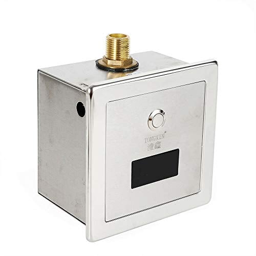 Aohuada Toilette Infrarot Urinalspüler Sensor Urin Spülventil Automatische Intelligente Toilettenhocker Spülventil Verdeckte Badezimmer Urinale Spülung für Urinal WC Toilette 0.1 MPa - 0.6 M