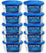 ASAB Damp Traps Plastic Interior Dehumidifiers 400ml Condensation Absorbers with Hydrophilic Crystals Moisture Trap Dehumidifiers for Wardrobe Damp Trap for Bedroom Mould Protection (10)