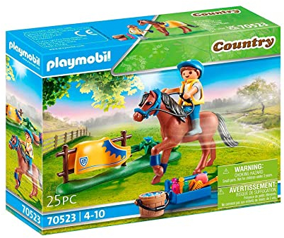 PLAYMOBIL Country Sammelpony Welsh 70523, Blau