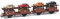 Schuco 452660300 Volkswagen Ladegutpackung VW Golf 1, in acht, Modellauto, Maßstab 1:87