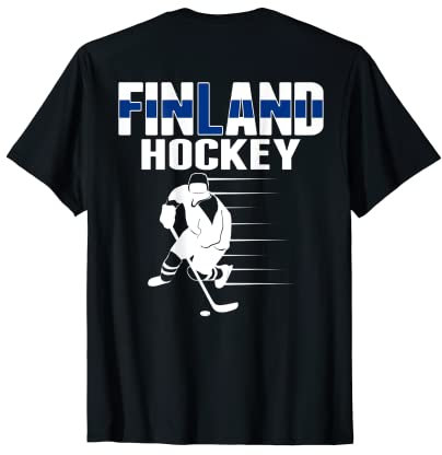 Finnland Eishockey-Liebhaber-Trikot - Finnische Hockeymannschaft Fans T-Shirt