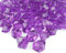 Goodymax® Kristall-EIS 25 mm Lila 50 Stück - EIS Deko Streudeko Diamanten Tischdeko