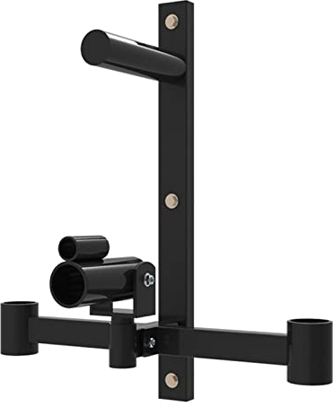 AHDFY 3 In1 Landmine & Hantelscheibenständer 50mm and Langhantel Ablageständer Wandmontage, Core-Trainer für Langhantelstangen mit 25 oder 50 mm Flexibles 360° Gelenk, max. Belastung 300 kg
