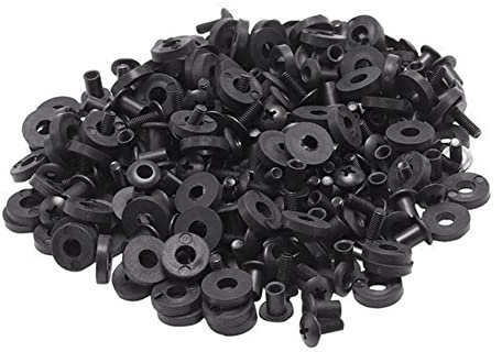 Dellx 100Pcs T-Ek Lok Schraube Set - Schraube Wird Geliefert Waschmaschine für DIY Kydex Mantel Holster Hand Werkzeug Teile