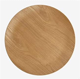 ASA Selection Holztablett Rund Wood L 30 cm B 30 cm H 1,5 cm
