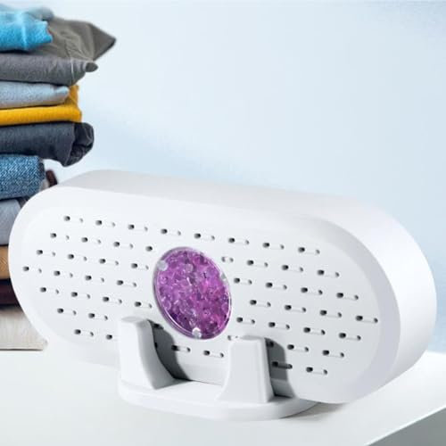 DAZZLEEX Deshumidificadores eléctricos portátiles de carga USB, 5 unidades, mini deshumidificador inteligente para el hogar, dormitorio, oficina y viajes