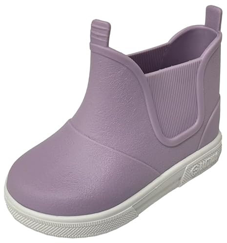 Boatilus BabyBeatly, stivali da pioggia unisex, da bambino, 100% impermeabili LILLA tg.22