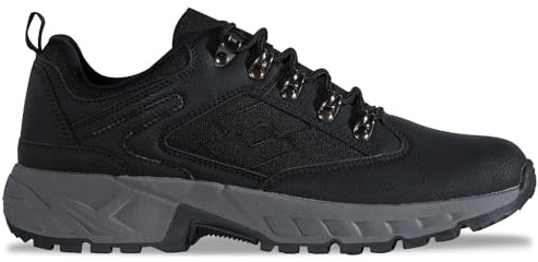 Lotto Herren WOODLARK XL Men Sneaker, Black, 49 EU