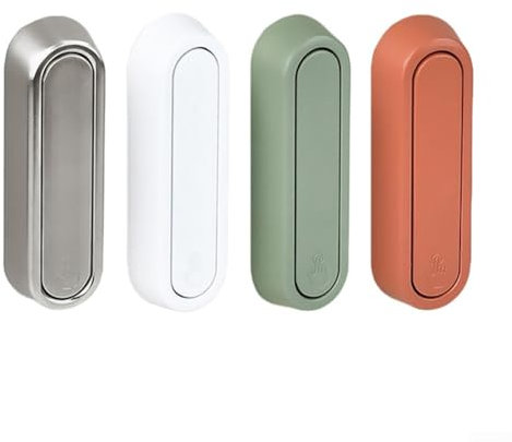 Crochets muraux pliables multi-usages, peu encombrants, adaptés pour la salle de bain, la cuisine, le rangement de la maison, porte-serviettes, porte-manteaux (orange)