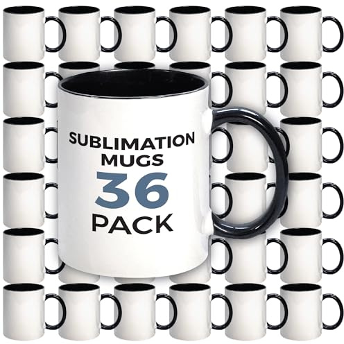Mr Gift Sublimation Mugs Box of 36 Bulk Wholesale Pack