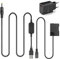 Mobile Adattatore USB Cavo + 5 V3 A caricatore + EP-5A EN-EL14 Dummy Batteria per Nikon P7800 P7100 D5500 D5200 D5100 D3200 D3100 D3300 etc