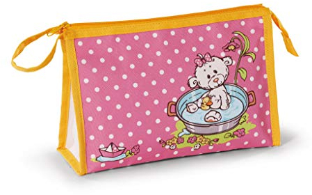 NICI 43358 Trousse de Toilette Motif Petit Ourson Multicolore 23 x 15 x 7,5 cm