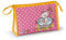 NICI 43358 Trousse de Toilette Motif Petit Ourson Multicolore 23 x 15 x 7,5 cm