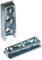 Gedotec Ferrure de lit ferrure de meuble robuste en métal SOLID ferrure de suspension invisible en acier | Connecteur de suspension pour meubles et construction métallique | 10 Ensemble