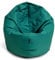 BuBiBag Sitzsack für Erwachsene -Indoor Outdoor XL Sitzsäcke, Sitzkissen oder als Gaming Sitzsack, geliefert mit Füllung (125 cm Durchmesser, Petrol)