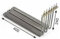 REPORSHOP - Eurofred 10950W 230 / 380V Résistance à la friture