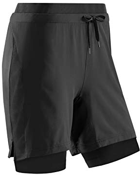 CEP Training 2 in 1 Shorts Damen Black Gr. S