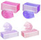 Zwinkle 200 Pcs Colorate Adulti Cotone, 3 Strati Protezione Della Bocca e Dal Naso, Professionale per Abbigliamento, Fucsia, Viola, Viola Chiaro e Rosa 50Pezzi Ciascuno (200Pcs(4-colori3))
