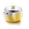 RONGJJ Yogurtiera Professionale, Yogurtiera con Barattoli, 4 Barattoli, 1 Fodera in Acciaio Inox da 1 Litro con Timer, 218x192x154mm, Potenza: 20 W, A