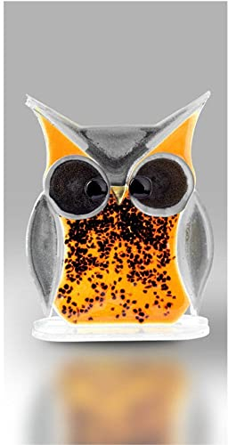 Nobile Glassware Small Glass Brown Owl Ornament owl-b-s