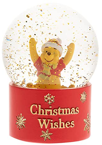 Widdop Winnie The Pooh Christmas Snow Globe