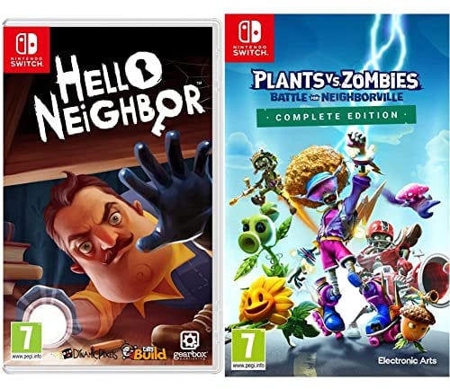 Hello Neighbor (Nintendo Switch) & Plants vs. Zombies: Battle for Neighborville Complete Edition (Nintendo Switch)