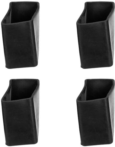 GANAZONO 4PCS Non Slip Extension Ladder Feet Rubber Pads Cover Ladder Foot Pad Ladder Stabilizer Feet Mat Cushion Ladder Parts Accessories