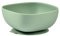 BÉABA, Bol de Silicona con Ventosa, Cuenco para Bebés y Niños, Antideslizante, Antivuelco, Se adhiere a la perfección a la mesa y bandeja de la trona, Microondas, Comida Infantil, verde salvia