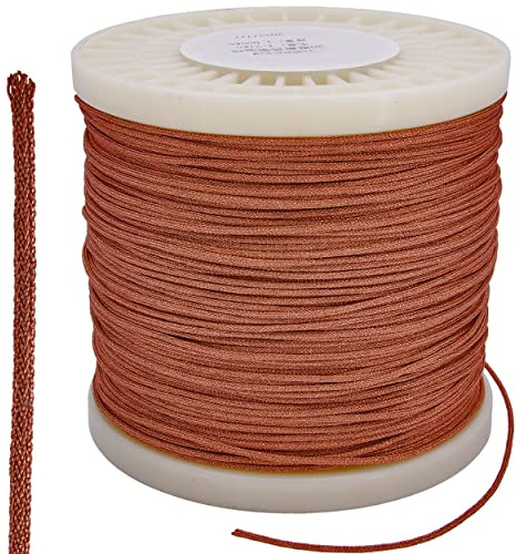 Recambo Kupfer Kabel geflochten - Draht mit 20 Litzen/Strängen - Durchmesser 1,6mm - Lautsprecher Subwoofer Membran Reparatur - Voice coil wire - 1 Meter