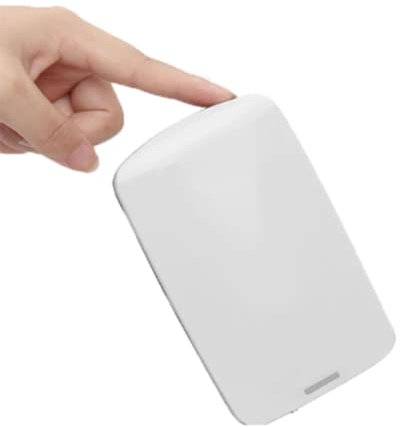 EGEN Disque dur externe HDD 1 To / 500 Go / 60 Go / USB 2.0 avec commutateur de réserve, convient pour PC de bureau, MacBook, ordinateur portable, PS4, Smart TV, Smart TV, Smart TV (250 Go, blanc)