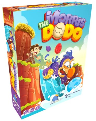 Blue Orange Morris der Dodo, Brettspiel, ab 3 Jahren, 2–4 Spieler, 10 Minuten Spieldauer