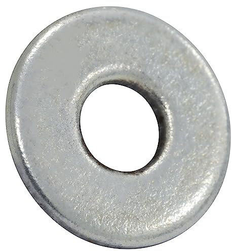 AERZETIX - C67593 - Juego de 100 arandelas planas anchas M3 DIN 9021 - en acero galvanizado - construcción de madera montaje atornillado tornillo tuerca apriete estanqueidad fijación mecánica