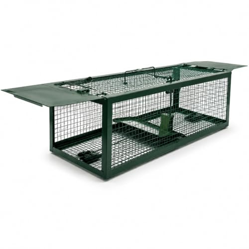 Remi Hogar | Jaula para Ratas y Ratones de Metal Reutilizable | Trampa para Ratas y Ratones con Doble Puerta | No daña al Animal| Fácil de Usar | para Interiores y Exteriores