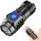 Ultra Bright Three-Eyed Monster Small LED Flashlight | Rechargeable USB Tactical Flashlight | Waterproof Pocket Torch (1pcs)