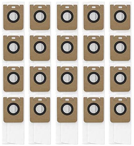 mansH 20 Pieces Dust Bags for L10Plus Robotic Replace Garbage Bag Vacuum Cleaner Accessories for