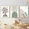 3er Set Poster Bohemian Poster Set Aesthetic Pflanze Bilder Moderne Abstrakt Kunst Wandbilder Boho Deko Bilder,Ohne Rahmen (Poster-06,50x70cm*3Pcs)