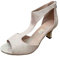Slingback Tacco Largo Sandali Donna Tacco Largo Tacchi Oro Scarpe Ballerine Aperte Ciabatte Zeppa Ciabatte Zeppa Donna Invernali Scarpe ragnetto Donna Sandali a Pianta Larga con