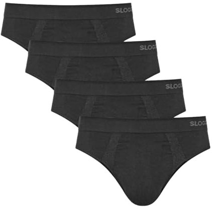 Sloggi - Men GO Smooth - Slip/Unterhose - 4er Pack (XL Schwarz)