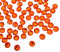 yantuo SS20 Glasdiamant-Strasssteine, Orange, 4,8 mm, 2160 Stück, Hyazinthen-Strasssteine mit flacher Rückseite, für Becher, Schuhe, Kleidung, Accessoires