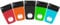 LIHTUN Multi-Functional Portable Lighters, 5 Count Pack, Soft Flame, Built-in Bottle Opener and Box Cutter, No Butane Gas