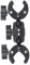 Jinlaili Supporto Action Camera, Morsetto a Doppia Testa, 360 Rotazione, Super Morsetto Versatile per Gopro, Ombrello, Treppiede, Supporto di Luci, Bici, Manubrio (6CM)