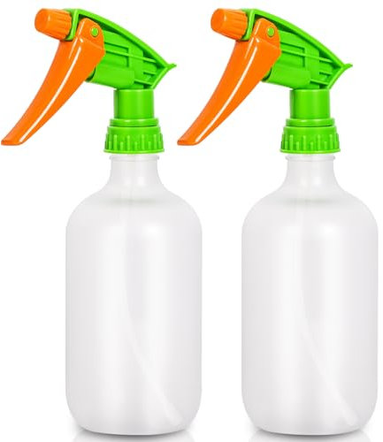 Botellas de spray para el cabello, botella de spray vacía de 500 ml, botellas de spray de jardinería para limpieza, botella de spray para plantas, atomizador para el cabello, botella de spray para