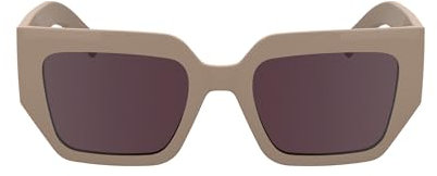 KARL LAGERFELD Women's Sunglasses KL6166S - Nude with Solid Purple Lens