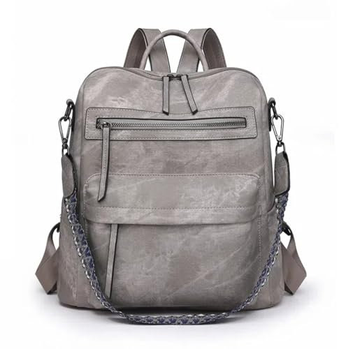 Puwuzixi Frauen Rucksack Wasserdicht Anti-Diebstahl PU Mode Reisen Mehrzweck Cabrio Geldbörse Umhängetasche Handtasche Rucksack