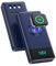 Power Bank 10800mAh con 3 Cables Integrados & Cargador para Apple Watch,6-in-1 Bateria Externa PD 25W+QC4.0 USB C Carga Rapida Bateria Portatil con Pantalla LCD para i-Watch/iPhone/Samsung-Azul Oscuro